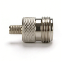 Connecteur coaxial RF droit à sertir de type N femelle en laiton pour câbles LMR240 4D-FB RG8X