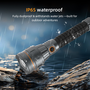 Hợp kim nhôm COB LED Đèn pin 9500lm có thể sạc lại IP65 không thấm nước ngoài trời <span class=keywords><strong>Torch</strong></span> khẩn cấp HL-1332 <span class=keywords><strong>Torch</strong></span> cho cuộc phiêu lưu - Product Image 4