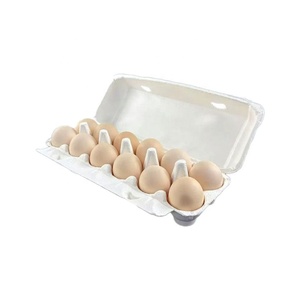 Plateau à œufs blanc 12 alvéoles, personnalisé OEM, réutilisable, recyclable, écologique, biodégradable, imprimé quadricolore, estampé à chaud, vente en gros - Product Image 5