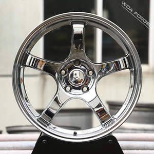 Nouveau M2 M3 en aluminium forgé 17-21 pouces roues de voiture 5x120 5x114.3 largeur 98mm GT roues Deep Dish Chrome brossé jantes transparentes 4 pièces - Product Image 2