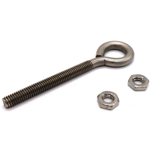 ASME B18.31.5 B18.15 IFI 136 Acero Inoxidable 304 316 8 # Perno de Anclaje Cerrado de 2'' <span class=keywords><strong>con</strong></span> Ojo, A2-70, A2-80, A4-70, A4-80, DIN 444 - Product Image 2