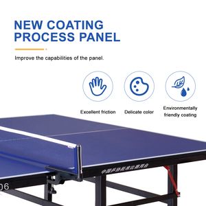Sản Phẩm Bóng Bàn Trong Nhà Trong Nhà Có Thể Tháo Rời Độ Dày 18Mm Chất Lượng Cao Bàn Bóng Bàn Ngoài Trời Chống Nước Có Thể Gập Lại - Product Image 4