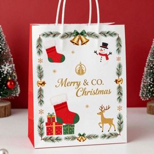 Custom Premium Christmas Gift <b>Bags</b> with High Quality Paper and Festive Designs for Holiday Season - Product Image 3