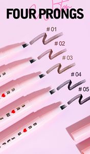 <span class=keywords><strong>Crayon</strong></span> à sourcils 4 pointes, 4 têtes, imperméable, <span class=keywords><strong>semi</strong></span>-<span class=keywords><strong>permanent</strong></span>, maquillage minéral de haute qualité, 1,5 ml - Product Image 4