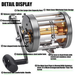 25kg glisser à la traîne tambour <span class=keywords><strong>moulinet</strong></span> de pêche coulée à droite <span class=keywords><strong>moulinet</strong></span> de pêche en haute mer grande capacité de ligne bateau <span class=keywords><strong>moulinet</strong></span> de <span class=keywords><strong>jigging</strong></span> lent - Product Image 3