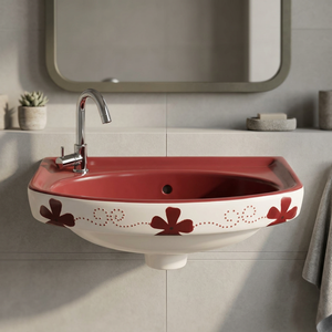Lavabo de Pared Rectangular/Cuadrado para Hospital, Cerámico, Ecológico, Diseño Moderno, Varias Especificaciones - Product Image 5