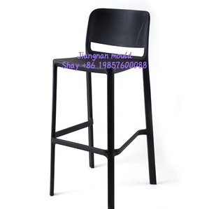 Taizhou Huangyan Mal Fabriek Van Hoge Kwaliteit Pp Materiaal Eetkamerstoel Schimmel Omvat Hoge Kast Geen Armleuning Bar Stoel Schimmel - Product Image 6