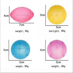 Jouet souple à presser en forme de ballon de basket, de tennis, de baseball, de rugby, à remontée lente, anti-stress pour garçons et filles, jouets sensoriels pour les mains - Product Image 4