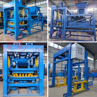 Presse hydraulique QT4-15 pour la fabrication automatique de briques, machine à mouler les pavés, machine à fabriquer des blocs de béton creux