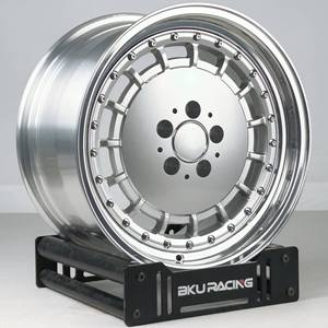 Jantes Bku forgées en 3 parties <span class=keywords><strong>5x112</strong></span> 17 18 19 pouces Ba Rock pour Mercedes 450SEL W123 W107 W108 W114 W115, jantes en alliage polies - Product Image 5