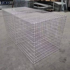Panier gabion soudé galvanisé à chaud 2x1x1m <span class=keywords><strong>pour</strong></span> le contrôle de l'érosion - Product Image 1