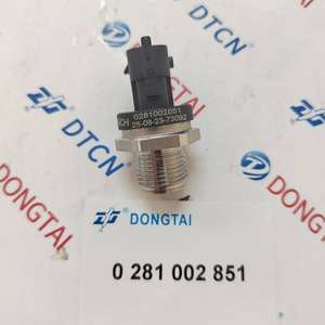 Capteur de pression de rampe de carburant 0 281 002 851 0281002851 pour 3974092 BG6X9F479CA/ VM 2T2906051B - Product Image 5