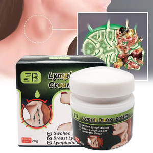 Ungüento Herbal ZB para Desintoxicación Linfática del Cuello, Senos y Axilas, Crema Medicada para Nódulos Linfáticos y Hinchazón, 20G - Product Image 3