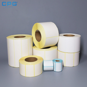 Custom OEM Water Resistant 100x150mm Direct Thermal Labels Clear Printing Cold Chain Thermal Shipping Labels - Product Image 1