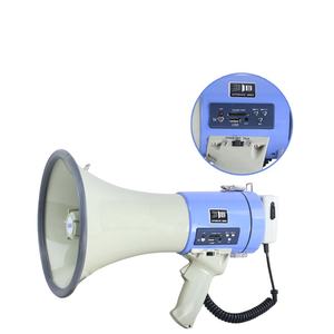 Venta caliente Power 50W Batería Recargable Handhold Portátil Plástico <span class=keywords><strong>Barato</strong></span> Megáfono Altavoz con USB SD - Product Image 1