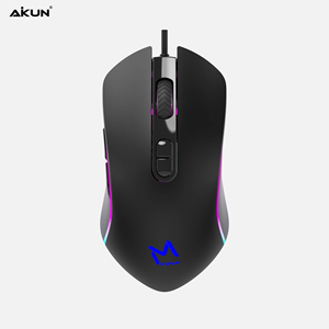 Aikun Gx65 Rgb Programmeerbare Optische Gaming Muis 12800Dpi, Usb2.0/Mcu-SPCP-A825FD26-6 Macro Toetsen - Product Image 1