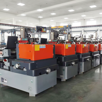 Mesin Pemotong Kawat EDM CNC DK7735 Harga Pabrik Motor PLC 350x450mm Efisiensi Tinggi Presisi Tinggi Pemotongan Kawat Cepat EDM untuk Logam