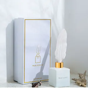 Kotak Hadiah Set Penyebar Buluh Parfum Ruang Hotel Parfum Rumah Aroma Mewah Hadiah Aroma Rumah Lavender