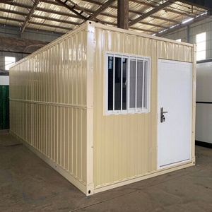 Maison modulaire préfabriquée en panneaux sandwich, maisons portables, conteneur plat préfabriqué, maison préfabriquée à assembler, conteneur préfabriqué à faible coût - Product Image 2