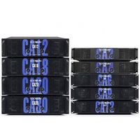 Amplificateur de puissance professionnel 2 canaux CA2 CA4 CA6 CA9, amplificateur audio stéréo 2U stable pour montage en rack, pour les performances de groupe sur scène