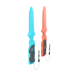 Empuñaduras de Espada para Juegos ABS Compatibles con Nintendo Switch 2, Accesorios para Control de Juegos <span class=keywords><strong>Chambara</strong></span> Sports con Correa para la Muñeca - Product Image 3