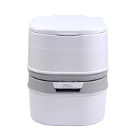 Factory 24L Portable Camping Travelling Hiking RV Toilet Outdoor Camper Portable Travel Toilet