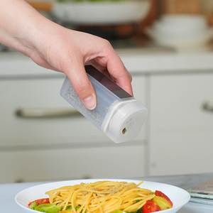 Nhiệm Vụ Nặng Nề Từ Nhựa Gia Vị Jar Modular Tổ Chức Gia Vị Bộ Lưu Trữ Với 3 Lỗ Shaker Nắp Cho Nhà Bếp Tủ Lạnh - Product Image 5