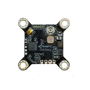 PandaRC VT5804 Transmissor de vídeo Nano 5.8G 48CH 400mW comutável OSD ajustável UFL VTX RC FPV drone quadricóptero de corrida