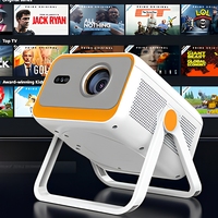 Projecteur intelligent LED CatVision Z8 Android 13, 1080P, compatible 4K, home cinéma portable, WiFi 6, BT 5.4, mise au point automatique