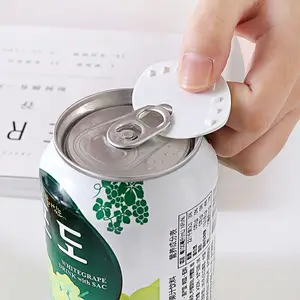 Creativo può convertire i ripiani per risparmiatori di Soda a scatto sulla lattina a tenuta stagna per bevande fredde possono coprire gli accessori per tazze sigillanti senza polvere