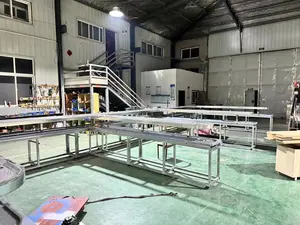 Factory Supply Automated Sushi Revolving Conveyor And SushiTurnable Bullet Train Delivery System