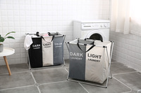 Sac de salle de bain pliable, Portable, pliable et de haute qualité, en tissu sale, panier à linge
