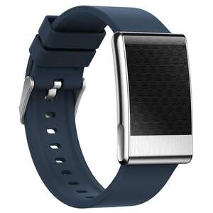 นาฬิกาอัจฉริยะ MF90 วัดคลื่นไฟฟ้าหัวใจ (ECG) วัดความผันผวนของคลื่นไฟฟ้าหัวใจ (HRV) วัดค่า SpO2 ความดันโลหิต ไขมันในร่างกาย อุณหภูมิร่างกาย รองรับการดูแลผ่านแอปพลิเคชัน ไม่มีหน้าจอ ใช้เทคโนโลยี BLE 5.3 สายรัดข้อมือเพื่อสุขภาพ - Product Image 3