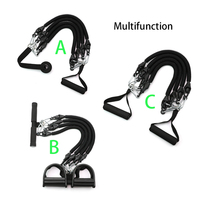 Équipement de fitness multifonctionnel pour les boucles abdominales Assistants pour les sièges et les tractions Bandes de résistance de type bande Bande de traction