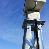 Cabezal Motorizado de Giro e Inclinación de 360 Grados, 12V, IP66, RS485/RS422, para Rotador de Antena y Cámara PTZ