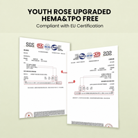 YOUTH ROSE Gel UV durcisseur 2026 Nouvelle Arrivée Sans HEMA Sans TPO Vernis Gel Non Toxique Longue Durée pour Salon de Manucure Spa Fournitures de Beauté