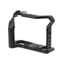 Accessoires de cadre d'appareil photo en aluminium usiné CNC sur mesure OEM, cage pour appareil photo reflex numérique, pièces de photographie de précision usinées