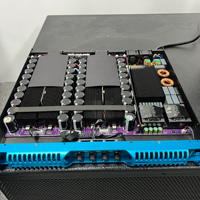 Amplificateur de puissance professionnel 1U classe D 4 canaux 4x2000W, amplificateur stéréo haute puissance pour subwoofer et enceintes Line Array