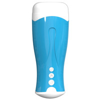 Juguete Sexual Masculino con Succión de 3 Frecuencias y Vibración de 5 Frecuencias, Masturbador con Copa de Succión Profunda para Hombres