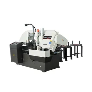 GS330 GS400 GS500 Full Auto Band Saw Machine For Cutting Bundles Of Rectangular Tubes