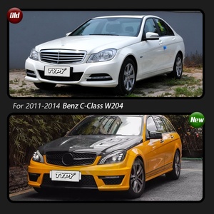 Conjunto de Faros Delanteros Originales TYPY a Precio de Mayoreo para Benz Clase C W204 2011-2014, Faros LED Modificados de Actualización - Product Image 2