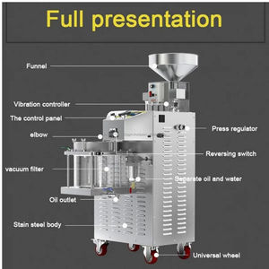 Machine d'extraction d'huile d'olive de tournesol de soja à pressage à froid et à chaud entièrement automatique avec filtre à vendre - Product Image 6