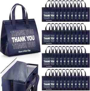 Bolsa Térmica Personalizada para Llevar Comida, Bolsa Aislante para Entrega de Alimentos, Bolsa de Compras con Aislamiento Térmico - Product Image 1