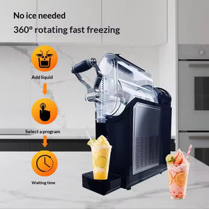 Máquina Compacta Eléctrica para Hacer Nieve y Granizados para Uso Doméstico, Trituradora de Hielo, Preparadora de Bebidas Congeladas con Autolimpieza para Smoothies y Granizados, Suministro al por Mayor - Product Image 3