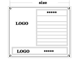<span class=keywords><strong>Targhette</strong></span> di tensione per incisione marcatori industriali di calore <span class=keywords><strong>targhette</strong></span> Laser segno legenda etichetta per incisione in acciaio inossidabile - Product Image 5