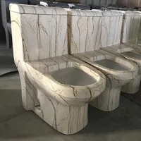 M-9005M Gravity flushing water toilette in pietra naturale toilette color marmo