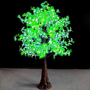 Luar ruangan grosir 6 kaki putih & putih hangat bebas Switchable Led bercahaya pohon Maple cahaya Ideal untuk rumah Hotel pesta dan banyak lagi - Product Image 3