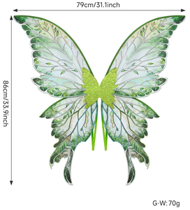 80*86Cm Dành Cho Người Lớn L Kích Thước Cổ Tích Phong Cách Cosplay Thanh Lịch Phục Sinh Pastel Cánh Bướm Cho Các Bên Theo Chủ Đề - Product Image 6