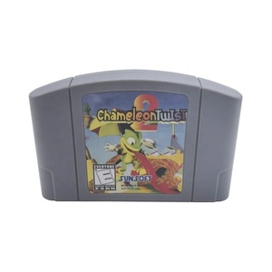 N64 Cartridge for <strong>Chameleon</strong> Twist 1 2 <strong>Game</strong> Cartridge for nintendo 64 Video <strong>Game</strong> Console USA Version English - Product Image 4