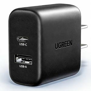 Chargeur rapide GaN double port UGREEN 30W avec QC3.0 pour iPhone et appareils Android - Product Image 1